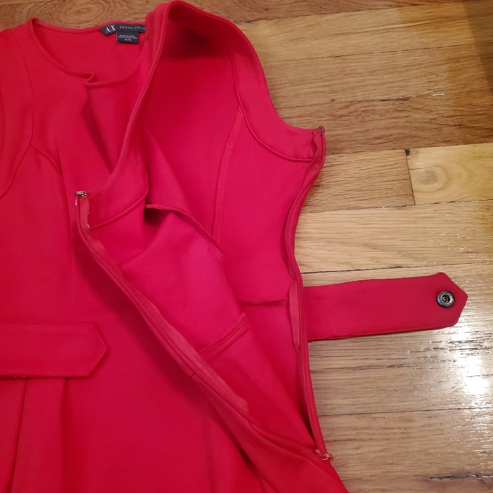 Armani Exchange Red Dress - Picture 5 of 12